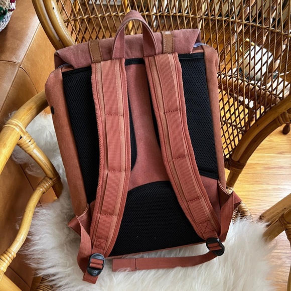 Herschel supply co. Washed rust mid-volume little America backpack - Picture 4 of 7